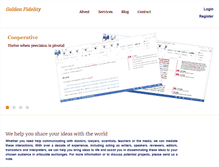 Tablet Screenshot of goldenfidelity.com